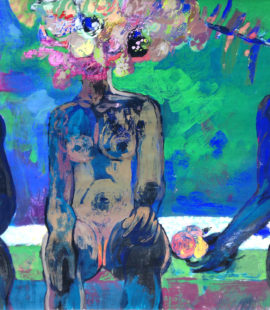 acrylic painting Silent Spring