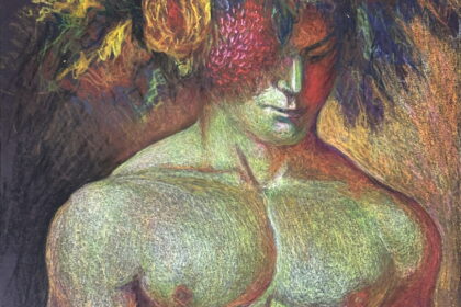 Young Man in Wreath, 2025