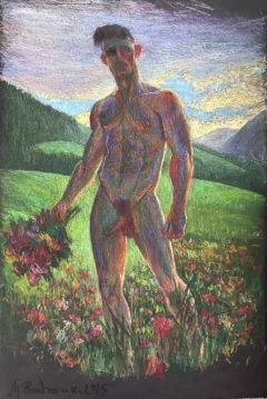 Jacob in Flowers, 2025.