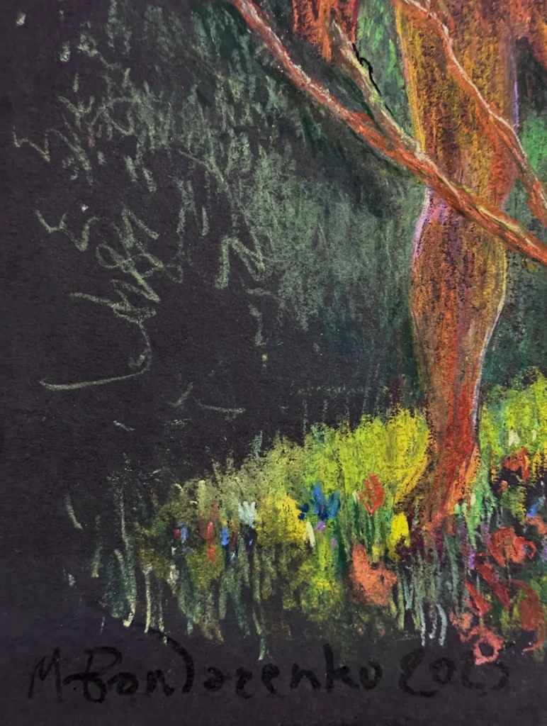 Seeking Woods To Make Fire, (detail), 2025.